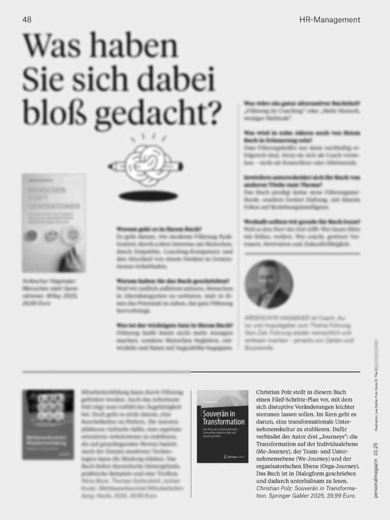 Neuerscheinung: „Souverän in Führung“ von Christian Polz